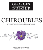 Georges Duboeuf 2011 Chiroubles Flower