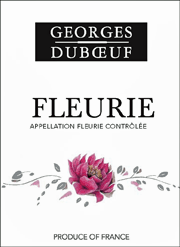 Georges Duboeuf 2011 Fleurie Flower