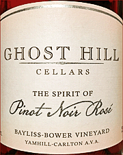 Ghost Hill 2015 Pinot Noir Rose