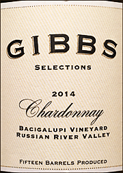 Gibbs 2014 Bacigalupi Chardonnay