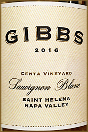 Gibbs 2016 Sauvignon Blanc