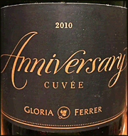 Gloria Ferrer 2010 Anniversary Cuvee