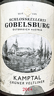 Gobelsburg 2014 Kamptal Gruner Veltliner