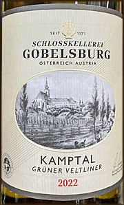 Gobelsburg 2022 Kamptal Gruner Veltliner