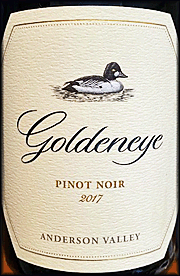 Goldeneye 2017 Pinot Noir