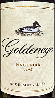 Goldeneye 2018 Pinot Noir
