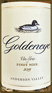 Goldeneye 2019 Vin Gris of Pinot Noir