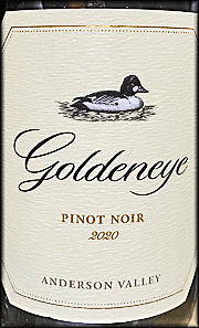 Goldeneye 2020 Pinot Noir