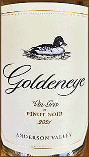 Goldeneye 2021 Vin Gris of Pinot Noir