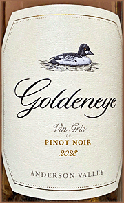 Goldeneye 2023 Vin Gris of Pinot Noir
