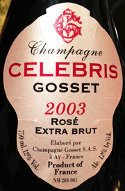 Gosset 2003 Celebris Rose Extra Brut