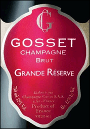 Gosset NV Grande Reserve Brut Champagne