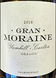 Gran Moraine 2018 Chardonnay