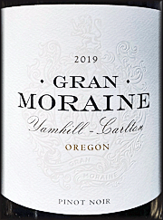 Gran Moraine 2019 Yamhill-Carlton Pinot Noir