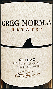 Greg Norman 2018 Shiraz