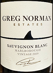 Greg Norman 2019 Sauvignon Blanc