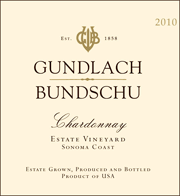 Gundlach Bundschu 2010 Chardonnay