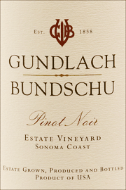 Gundlach Bundschu 2010 Pinot Noir