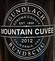 Gundlach Bundschu 2012 Mountain Cuvee