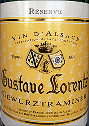 Gustave Lorentz 2013 Reserve Gewurztraminer