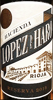 Hacienda Lopez de Haro 2013 Reserva