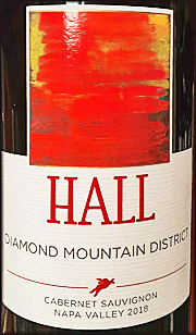 Hall 2018 Diamond Mountain Cabernet Sauvignon