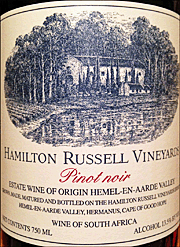 Hamilton Russell 2014 Pinot Noir