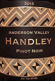 Handley 2013 Anderson Valley Pinot Noir