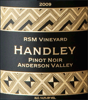 Handley 2009 RSM Vineyard Pinot Noir