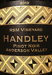Handley 2010 RSM Vineyard Pinot Noir