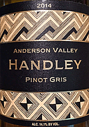 Handley Cellars 2014 Pinot Gris