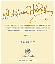 Hardys 2011 William Hardy Shiraz