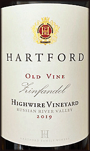 Hartford 2019 Highwire Zinfandel