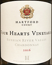 Hartford Court 2016 Four Hearts Vineyards Chardonnay