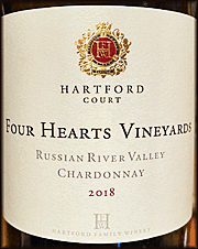 Hartford Court 2018 Four Hearts Chardonnay
