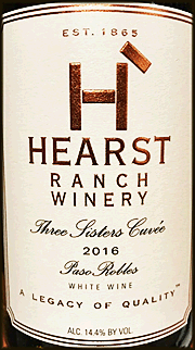 Hearst Ranch 2016 Three Sisters Cuvee White