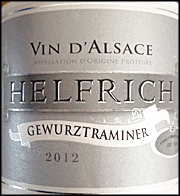 Helfrich 2012 Gewurztraminer