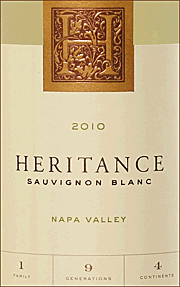 Heritance 2010 Sauvignon Blanc