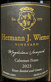 Hermann Wiemer 2023 Magdalena Cabernet Franc