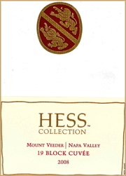 Hess Collection 2008 19 Block Cuvee