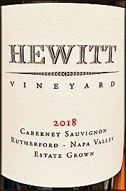 Hewitt 2018 Cabernet Sauvignon