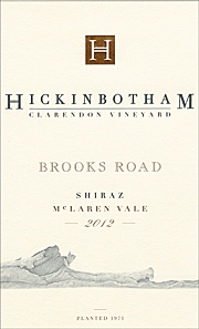 Hickinbotham 2012 Brooks Road Shiraz