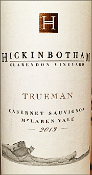 Hickinbotham 2013 Trueman Cabernet Sauvignon