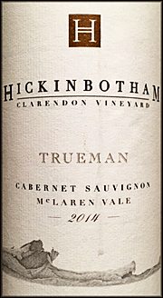 Hickinbotham 2014 Trueman Cabernet Sauvignon