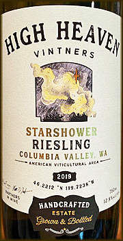 High Heaven 2019 Starshower Riesling