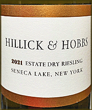 Hillick & Hobbs 2021 Riesling