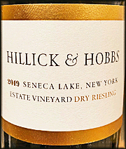 Hillick & Hobbs 2019 Riesling