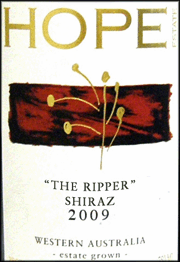 Hope 2009 Ripper Shiraz