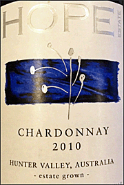 Hope Estate 2010 Chardonnay