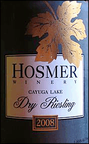 Hosmer 2008 Dry Riesling